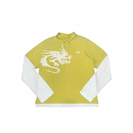 DRAGON LAYERED LONGSLEEVE POLO