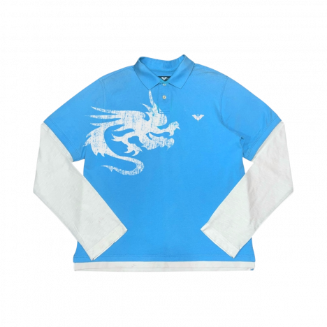 DRAGON LAYERED LONGSLEEVE POLO