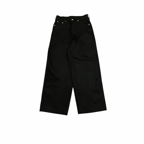 BLACK BAGGY SKATE DENIM