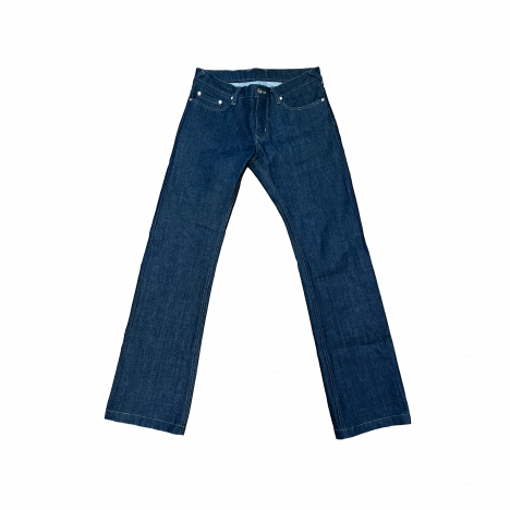 MENS LOW RISE BOOTCUT SKULL JEANS