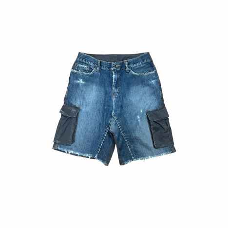 GREY HYBRID CARGO SHORTS