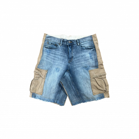 KHAKI HYBRID CARGO SHORTS