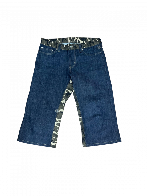 MENS LOWRISE CAMO HYBRID CAPRIS
