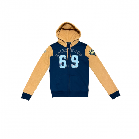 HOLLYWOOD 69 ZIP UP HOODIE