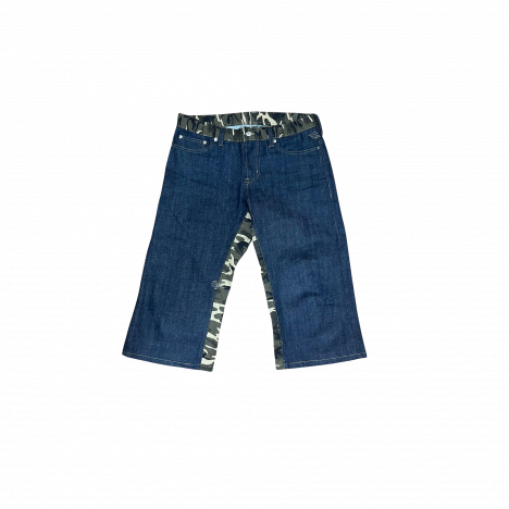 MENS LOWRISE CAMO HYBRID CAPRIS