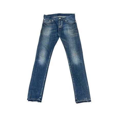 ARGYLE DARK WASH SKINNY JEANS